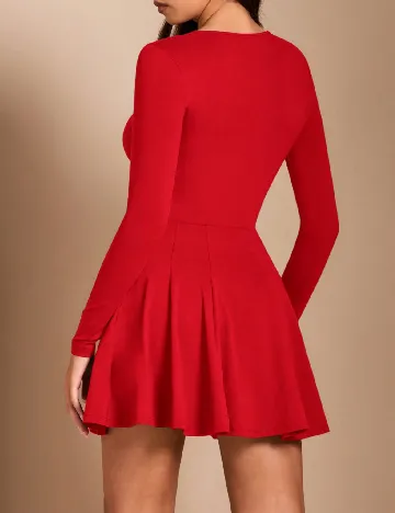 Rochie scurta SHEIN, rosu