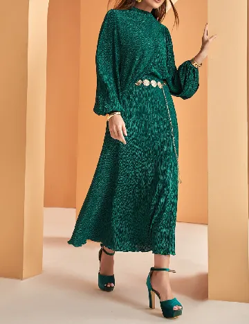 Rochie medie SHEIN, verde