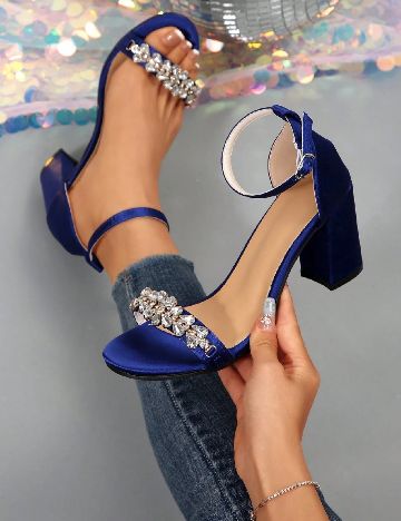 Sandale SHEIN, bleumarin