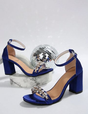 Sandale SHEIN, bleumarin