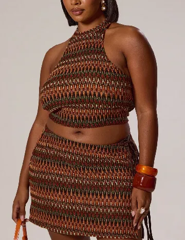 Top Musera Plus Size, mix culori