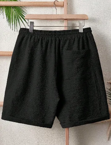 Pantaloni scurti SHEIN, negru