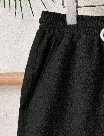 Pantaloni scurti SHEIN, negru