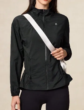 Jacheta impermeabila SHEIN, negru