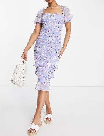 Rochie medie Abercrombie&Fitch, mov