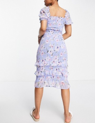 Rochie medie Abercrombie&Fitch, mov