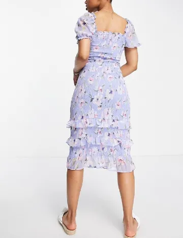 Rochie medie Abercrombie&Fitch, mov