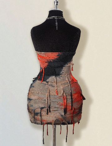 Rochie scurta SHEIN, mix culori