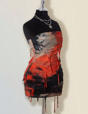 Rochie scurta SHEIN, mix culori