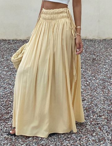 Fusta SHEIN, galben