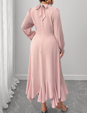 Rochie medie SHEIN CURVE, roz