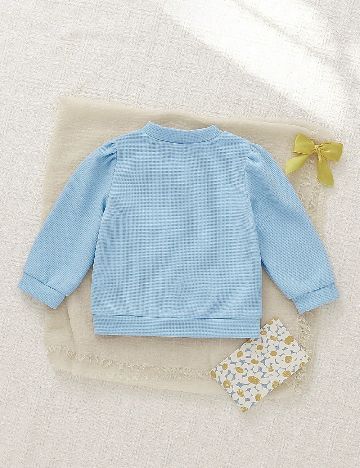 Cardigan Shein Kids, albastru