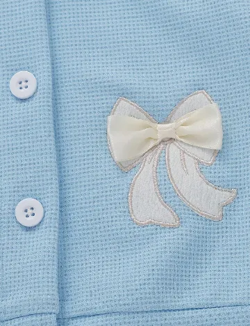 Cardigan Shein Kids, albastru