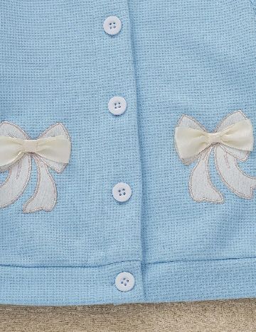 Cardigan Shein Kids, albastru