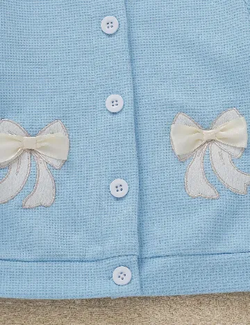 Cardigan Shein Kids, albastru