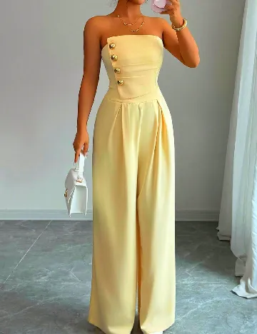 Salopeta SHEIN, galben