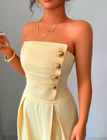 Salopeta SHEIN, galben