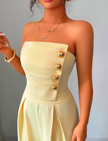 Salopeta SHEIN, galben