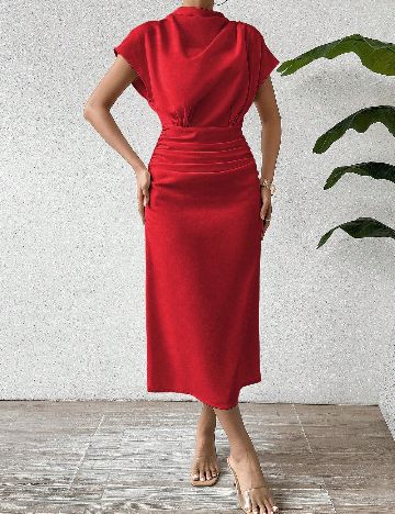 Rochie medie SHEIN, rosu