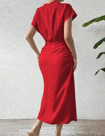 Rochie medie SHEIN, rosu