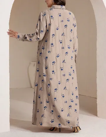 Rochie lunga SHEIN CURVE, maro