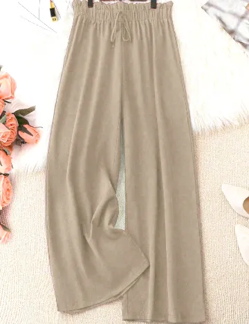 Pantaloni SHEIN CURVE, crem