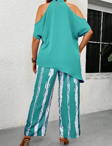 Compleu SHEIN CURVE, turcoaz