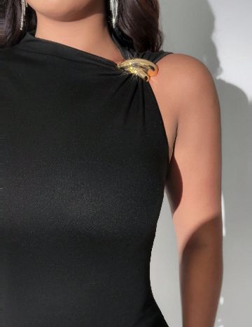 Top SHEIN CURVE, negru