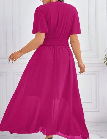 Rochie lunga SHEIN CURVE, roz