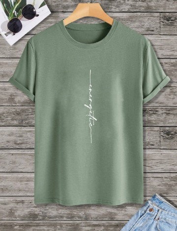 Tricou SHEIN, verde