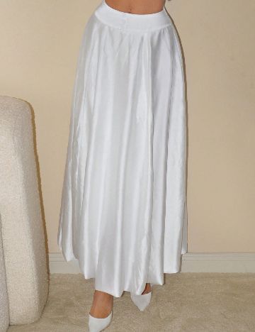 Fusta SHEIN, alb