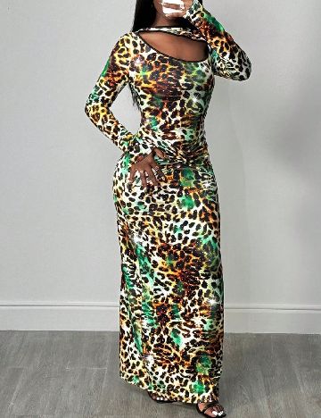 Rochie lunga SHEIN, mix culori