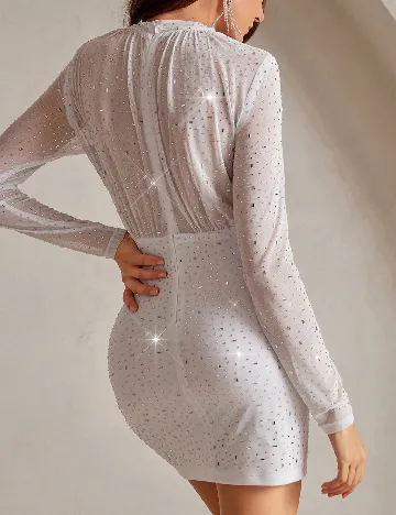 Rochie scurta Anewsta, alb