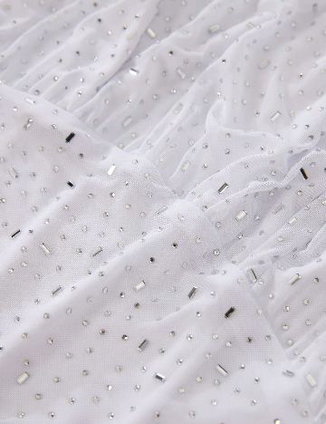 Rochie scurta Anewsta, alb