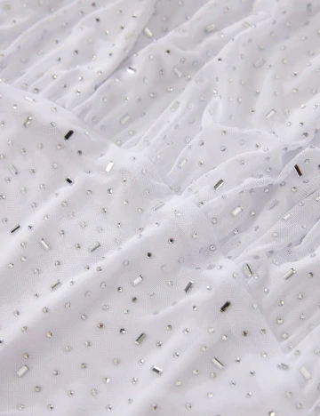 Rochie scurta Anewsta, alb