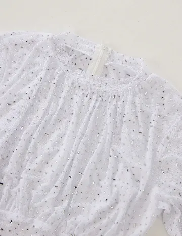 Rochie scurta Anewsta, alb