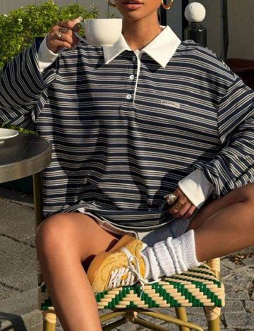 Bluza SHEIN, bleumarin