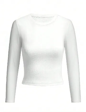 Set bluze 2 bucati SHEIN, alb/bleumarin