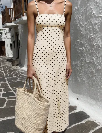 Rochie medie SHEIN, crem