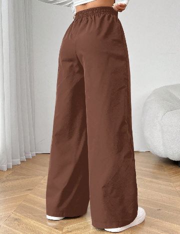 Pantaloni SHEIN, maro
