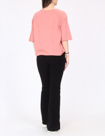 Bluza River Island, roz pudra inchis