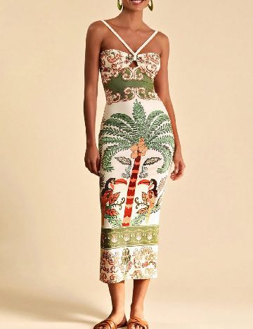 Rochie lunga SHEIN, mix culori