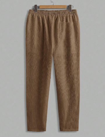 Pantaloni SHEIN, maro