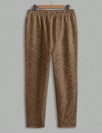 Pantaloni SHEIN, maro