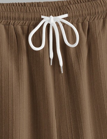 Pantaloni SHEIN, maro