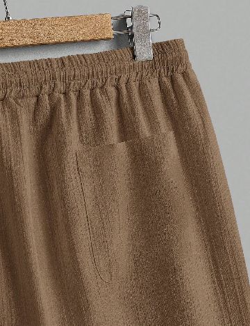 Pantaloni SHEIN, maro