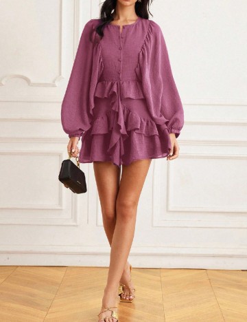 Rochie scurta Aveloria, mov