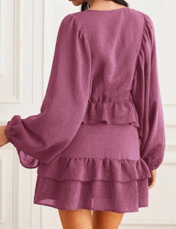 Rochie scurta Aveloria, mov