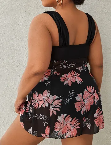 Costum de baie SHEIN CURVE, negru