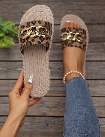 Slapi SHEIN, animal print